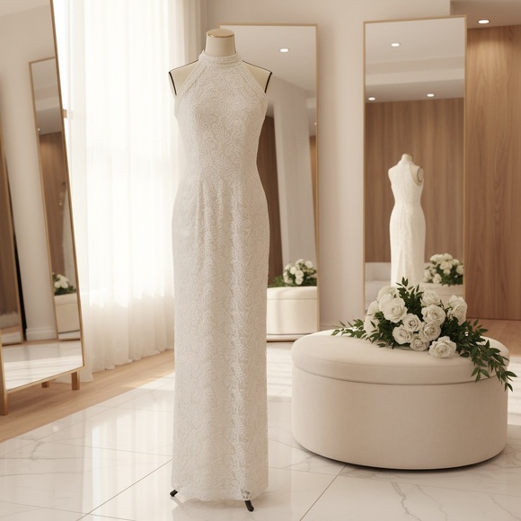 Vintage Mary’s by Gordon Dresses Wedding Dress, Size 12, White, 5 Piece Set - Picture 14 of 16